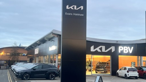 Outside of Kia Hull