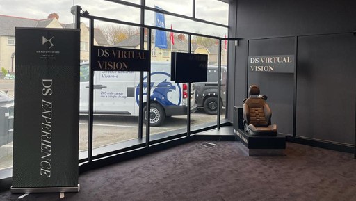 Inside  the DS Salon Cardiff.