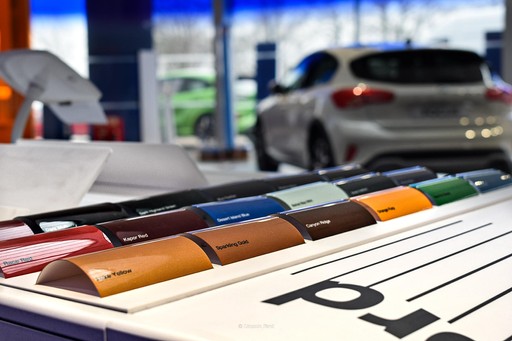 Ford colour chart