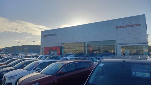 Outside Vauxhall Falkirk Dealership