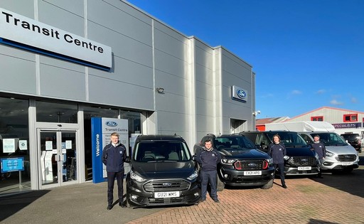 Team at the Ford Transit Centre Bretton