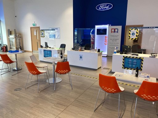 Inside Ford Store Chester