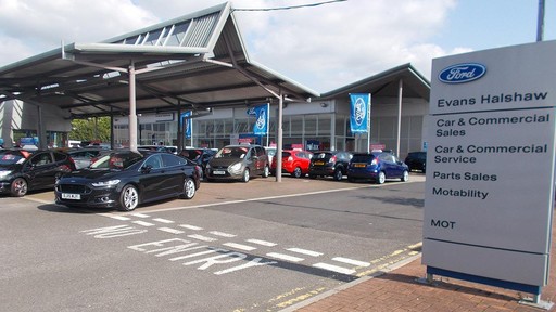 Exterior view of the Ford Blackburn dealership