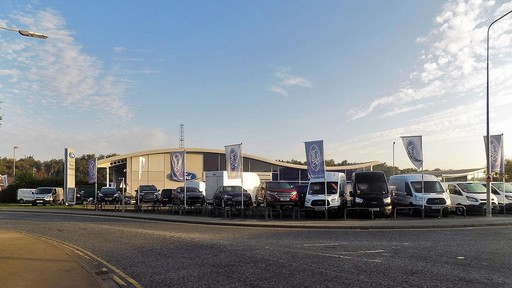 Outside Ford Hull Transit Centre