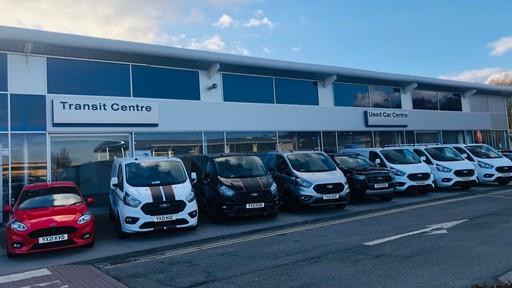 Outside Ford Transit Centre Hull