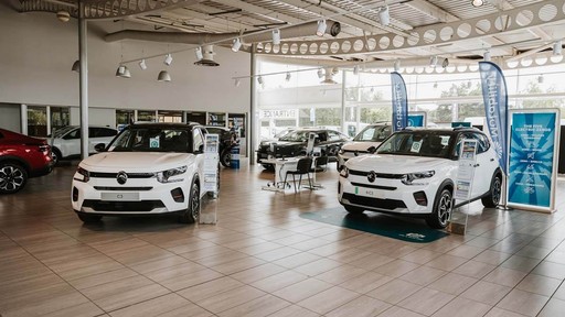 Evans Halshaw Citroen Hull Dealership Interior