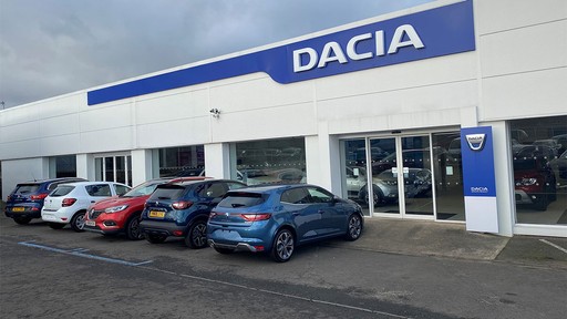 Outside Dacia Edinburgh