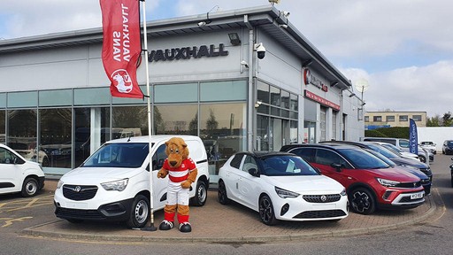 Outside Vauxhall Middlesbrough Showroom