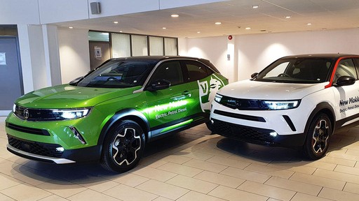 Inside Vauxhall Middlesbrough Showroom