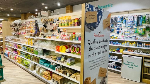 Pets Corner Dorking Interior