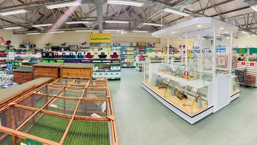 Pets Corner Trowbridge Interior
