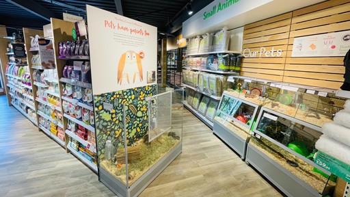 Pets Corner Romsey Interior