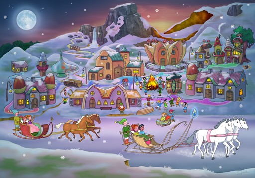 Faery Glen in winter