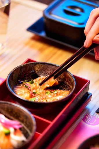 Salmon ponzu salsa
