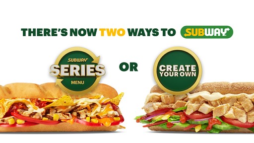There's now TWO ways to Subway!