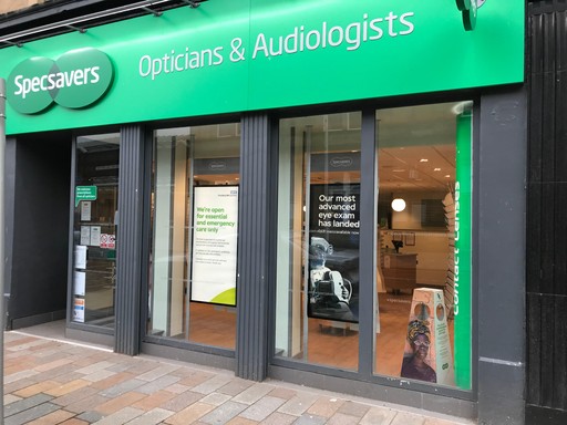 Specsavers Helensburgh store exterior