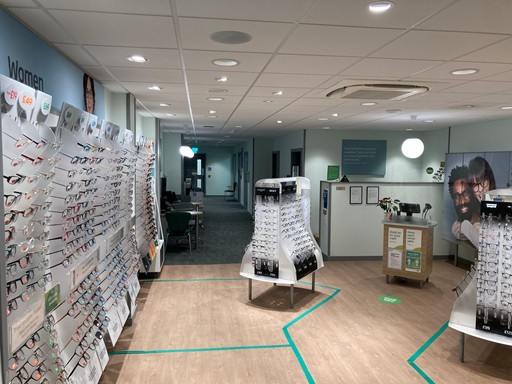 Specsavers Helensburgh store interior