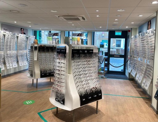 Specsavers Helensburgh store interior