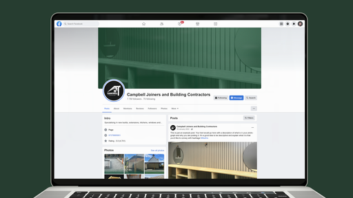 Facebook and social media design