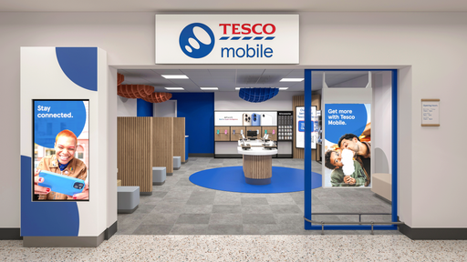 Tesco Mobile Store Front