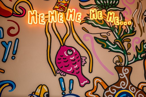 Zizzi Inverness art mural showcasing elements of local area.