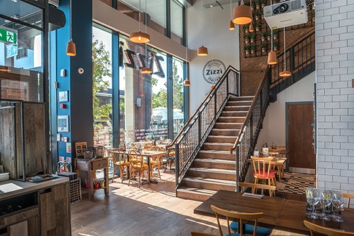 Zizzi Aylesbury, Interiors, September 2019