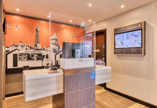 Premier Inn Isle of Wight (Sandown Seafront) reception