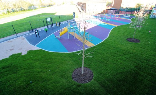 Brand New Play Park beside us almost ready!