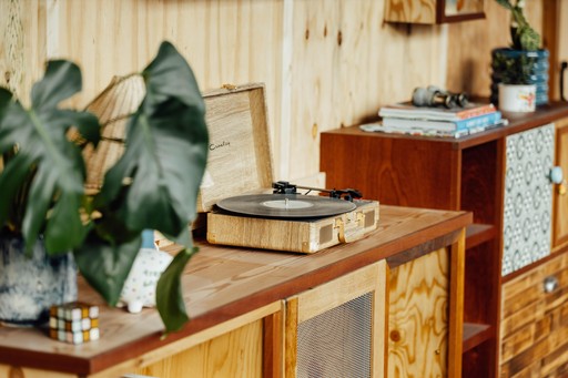 In-Room Record Player