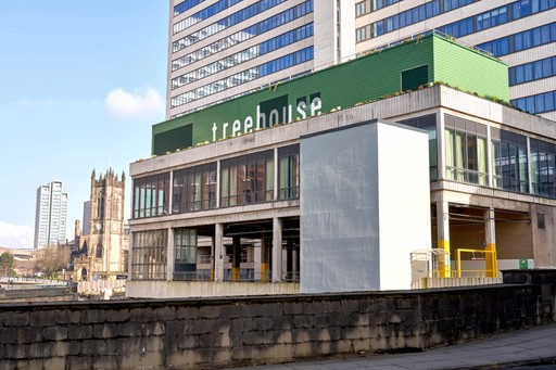 Exterior of Hotel in Manchester City Centre