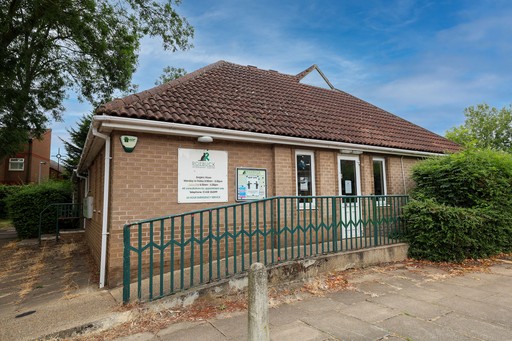 Roebuck Veterinary Centre entrance ramp
