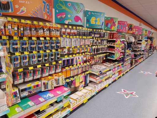 B&M's Back to School range is bursting with amazing school stationery in our new Crescent Link, Londonderry store.