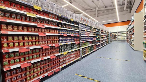 You'll find a huge range of everyday grocery essentials and chilled items at B&M's new Lisburn store.