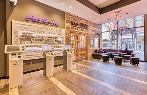 Premier Inn Glasgow City Centre (St. Enoch Square) reception