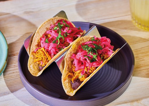Pork pibil tacos