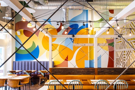 Wahaca Wimbledon interior