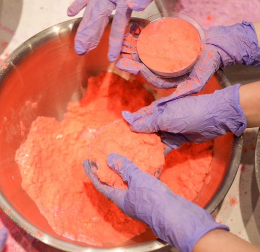 Bath Bomb Making at a Lush Party