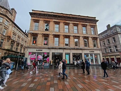 Lush Glasgow City Store Front