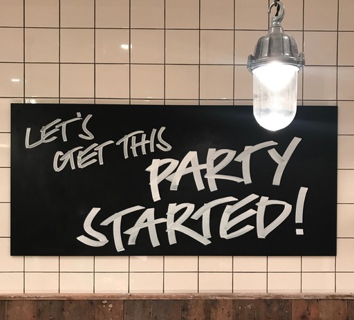 Let's get this party started!