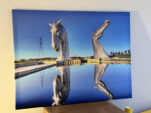 Kelpies canvas prints