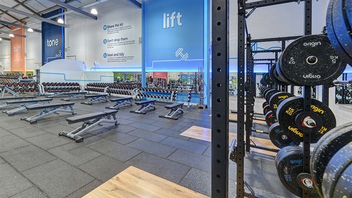 Free Weights Area