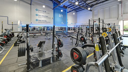 Free Weights Area