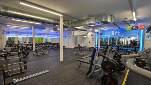 Free weight area