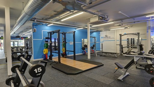Free weight area