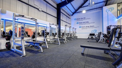 Free Weights Area