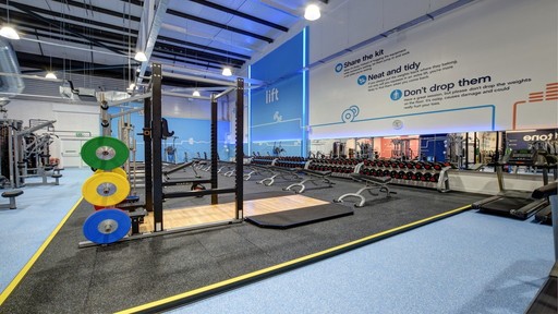 Free Weights Area
