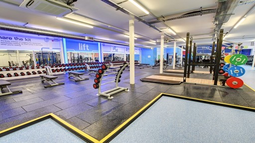 Free Weights Area