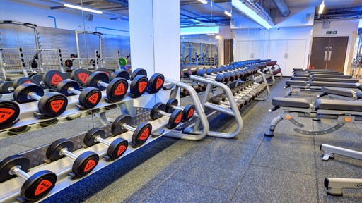 Free Weights Area