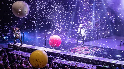 Finale of Alice Cooper + The Cult at Swansea Arena