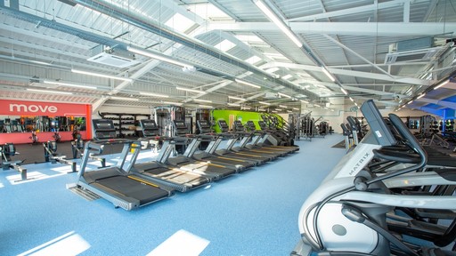 Cardio machines and functional space